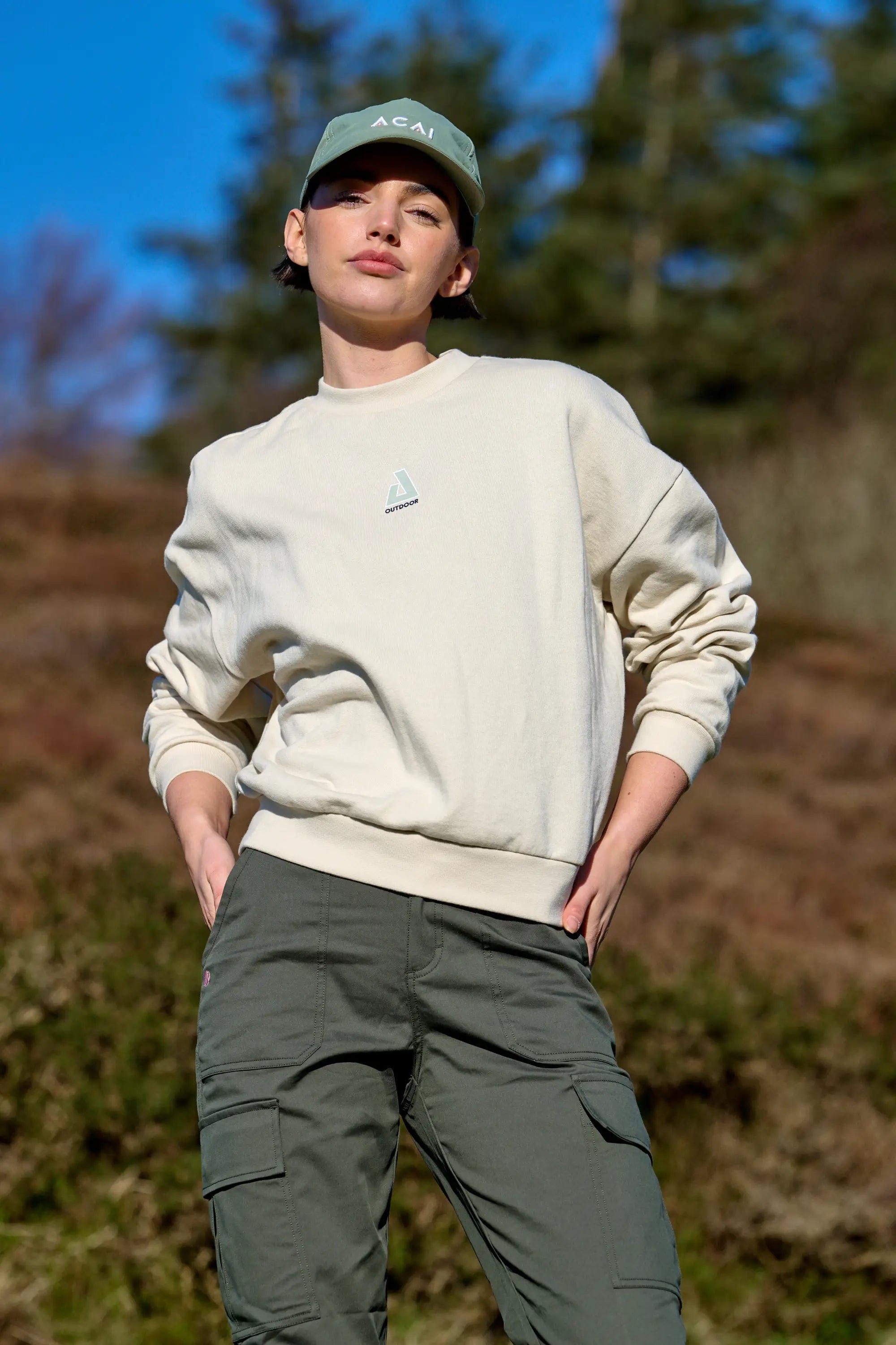 Retreat Crew Neck Sweatshirt - Oatmeal