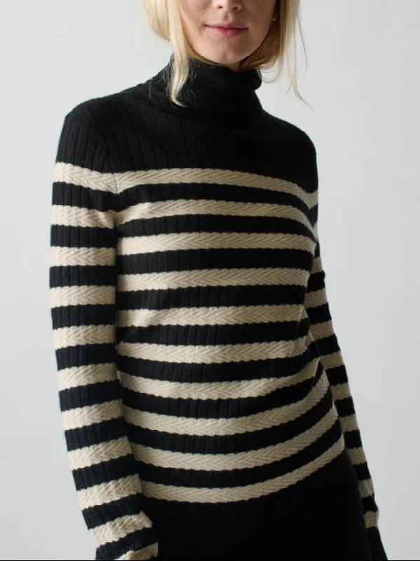 Morrissey Stripe Turtleneck