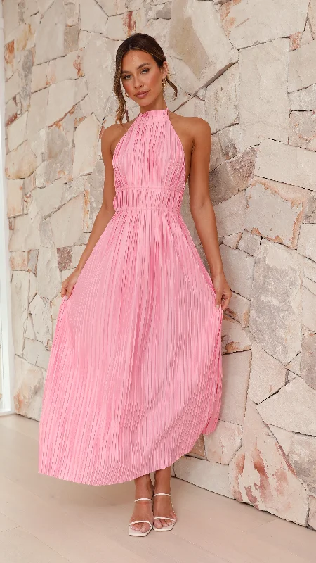 Frances Maxi Dress - Pink