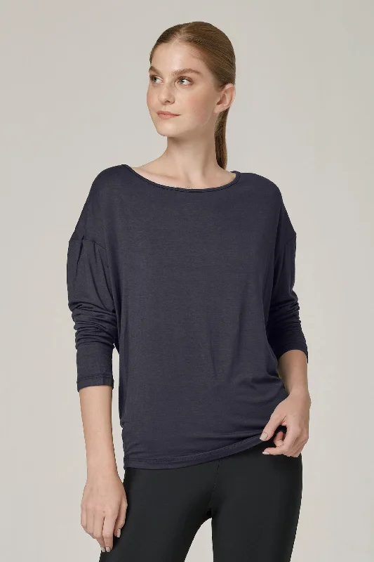 Back Up Navy Top  (FINAL SALE)