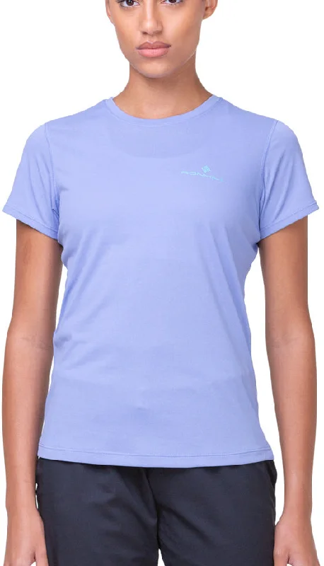 Ronhill Core Short Sleeve Womens Running Top - Blue