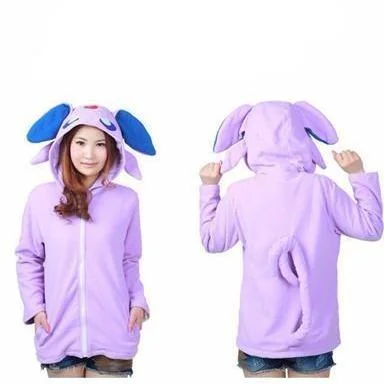 Espeon Animal Theme Hoodie