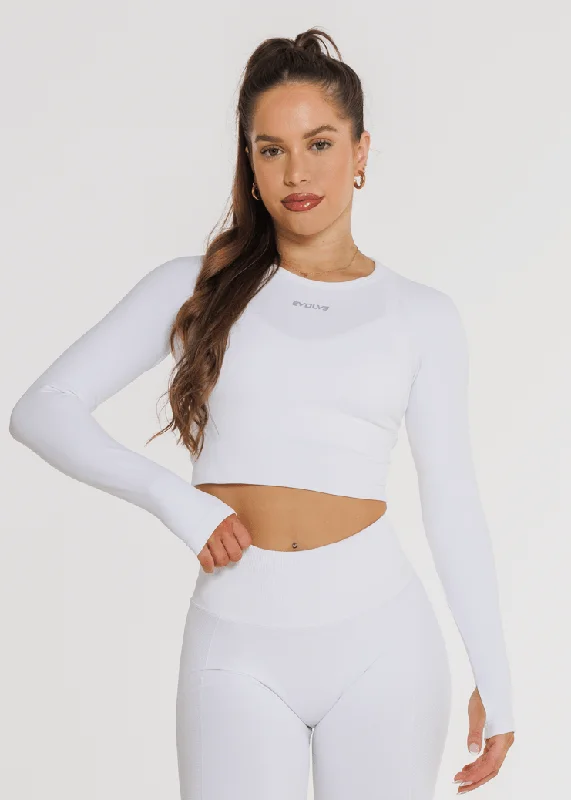 Prime Seamless Long Sleeve - Vanilla