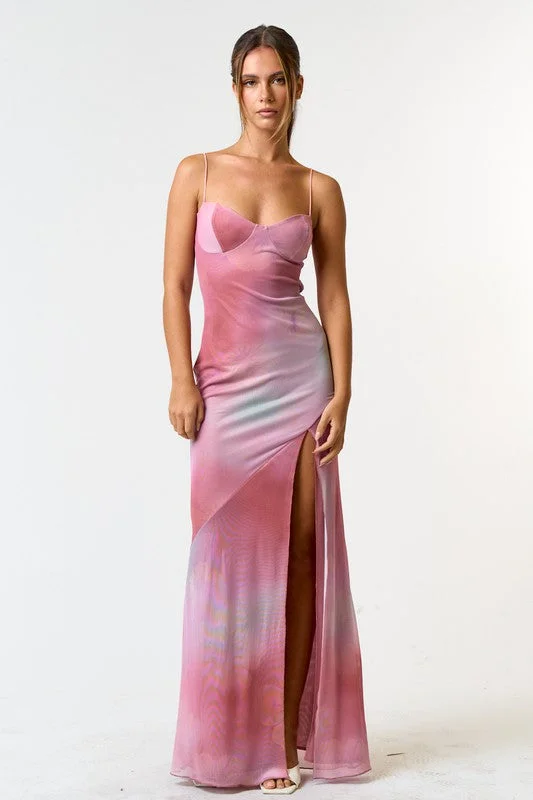 Tie Dye For Maxi Dress