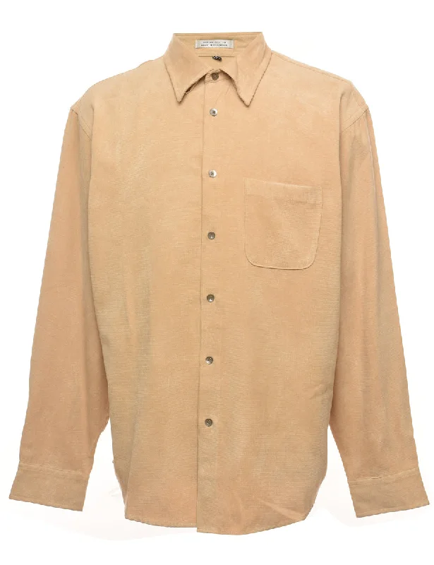 Geoffrey Beene Beige Classic Shirt - XL