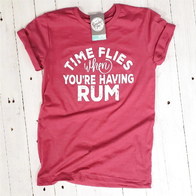 Time Flies When You're Having Rum - Unisex Tee