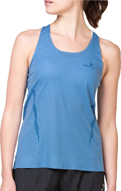 Ronhill Tech Race Womens Running Vest Tank Top - Blue