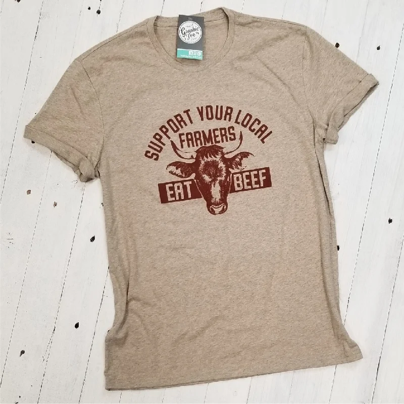 Support Your Local Farmers - Adult Tee