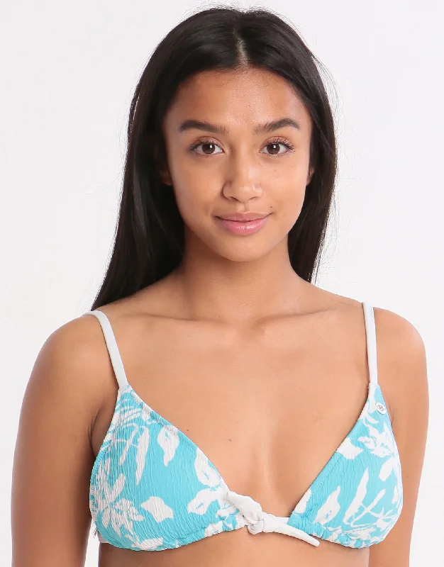 Meadview Cleo Tri Bikini Top - Turquoise