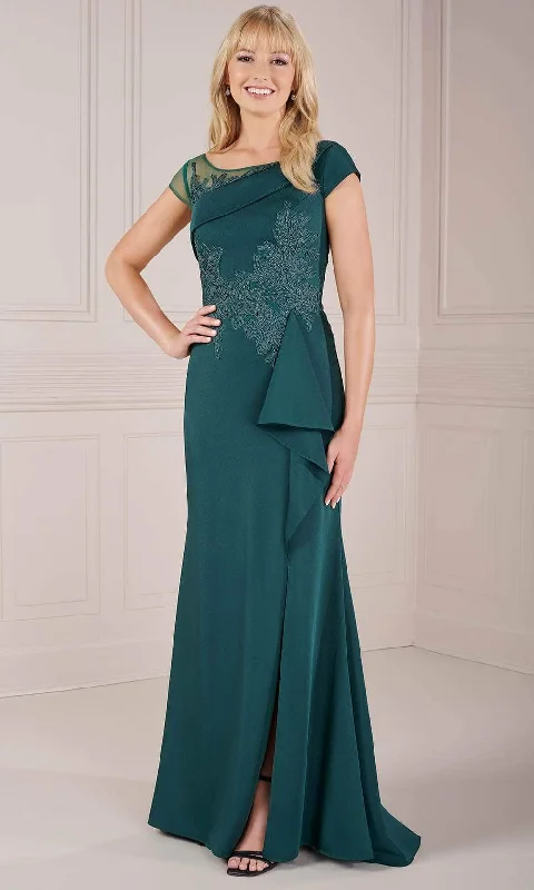 Christina Wu Elegance 17141 - Illusion One Shoulder Evening Dress