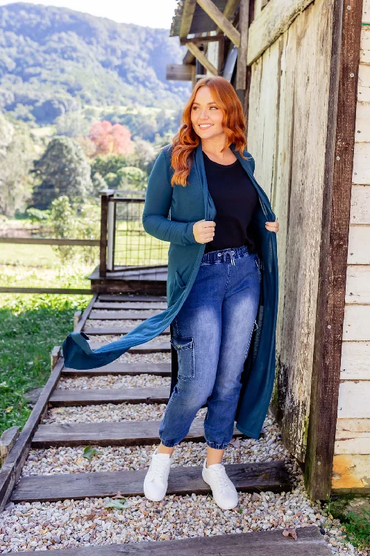 Jane Cardigan in Teal