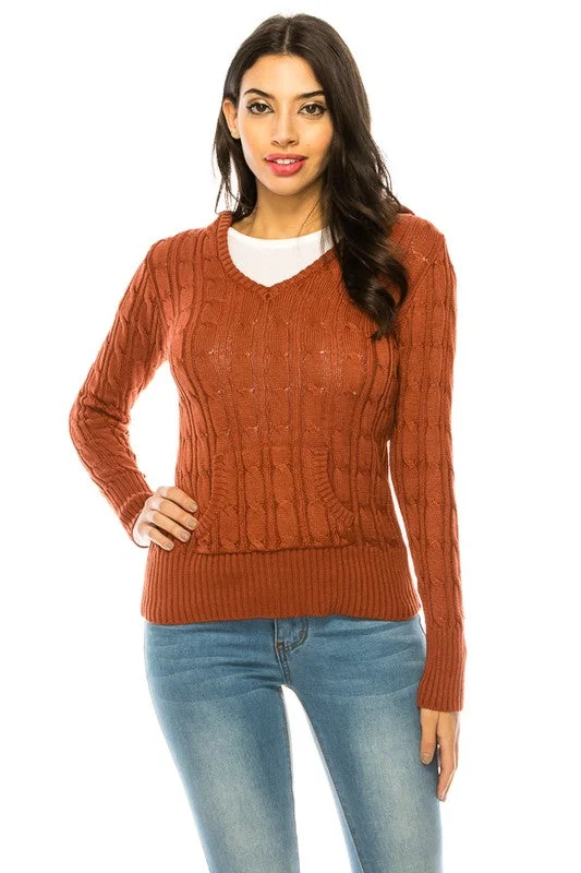 Annva Knit hoodie sweater