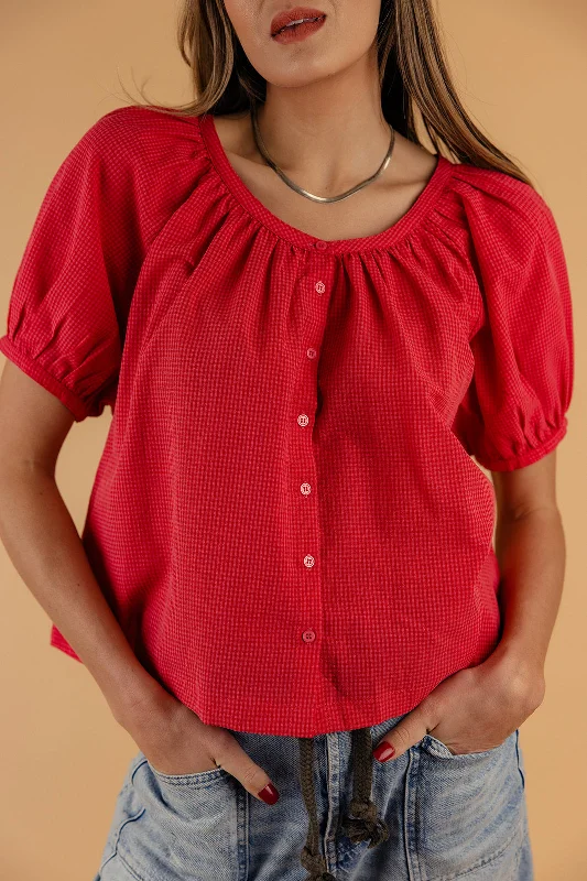 Made For Me Button Down Blouse